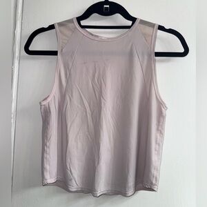 Lululemon sculpt cropped tank top size 4